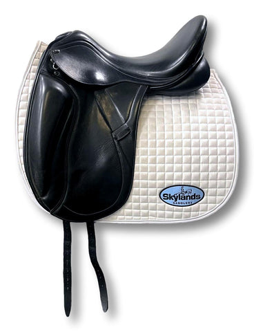 Used Stubben Aramis Deluxe Biomex 17.5"/31cm Dressage Saddle