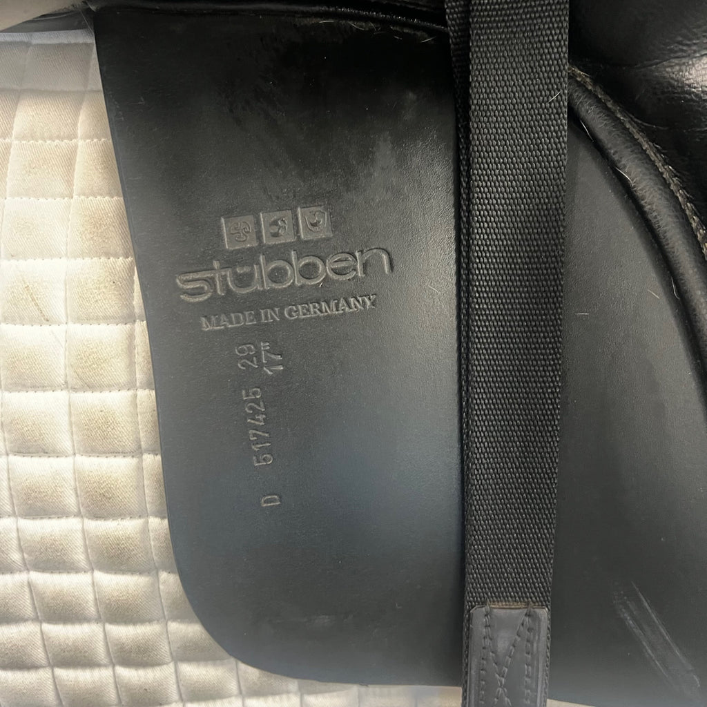 Used Stubben Aramis II 17"/29cm Dressage Saddle