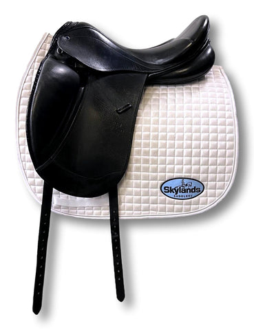 Used Equipe Emporio 18" Monoflap Dressage Saddle