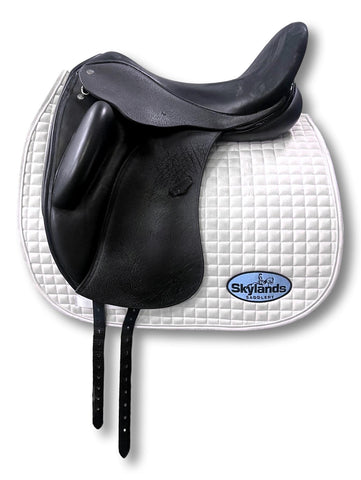 Used Custom Advantage R 17.5" Dressage Saddle