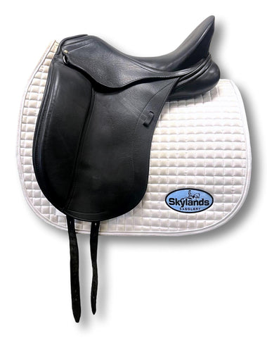 HOLD: Used Black Country Vinici 17.5" Dressage Saddle