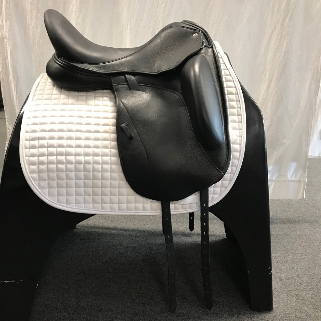 Used Custom Icon Star 18" Monoflap Dressage Saddle