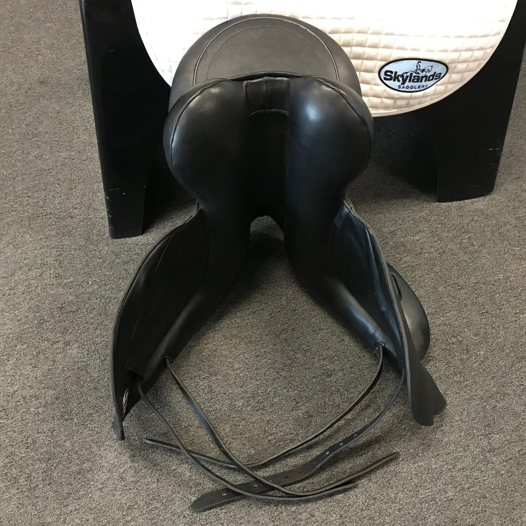 Used Custom Icon Star 18" Monoflap Dressage Saddle