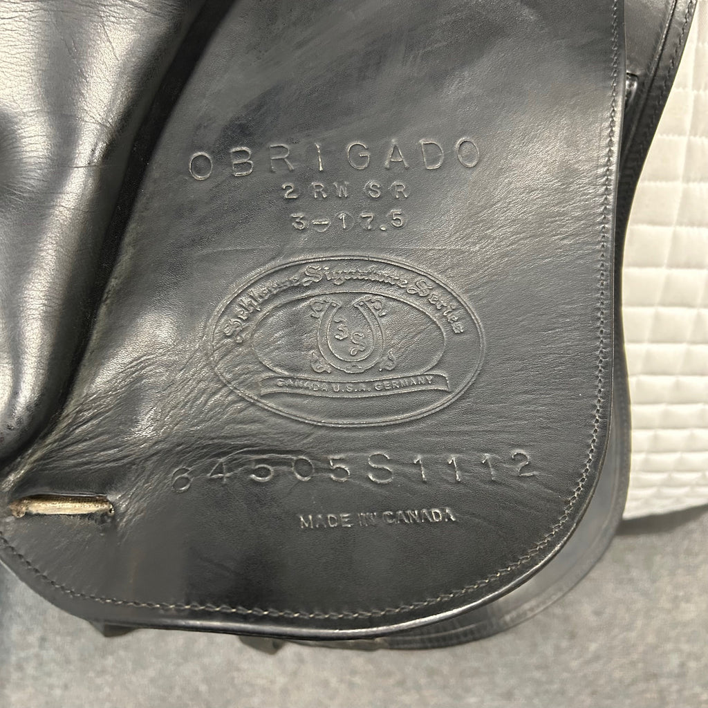 HOLD: Used Schleese Obrigado 17.5" Dressage Saddle