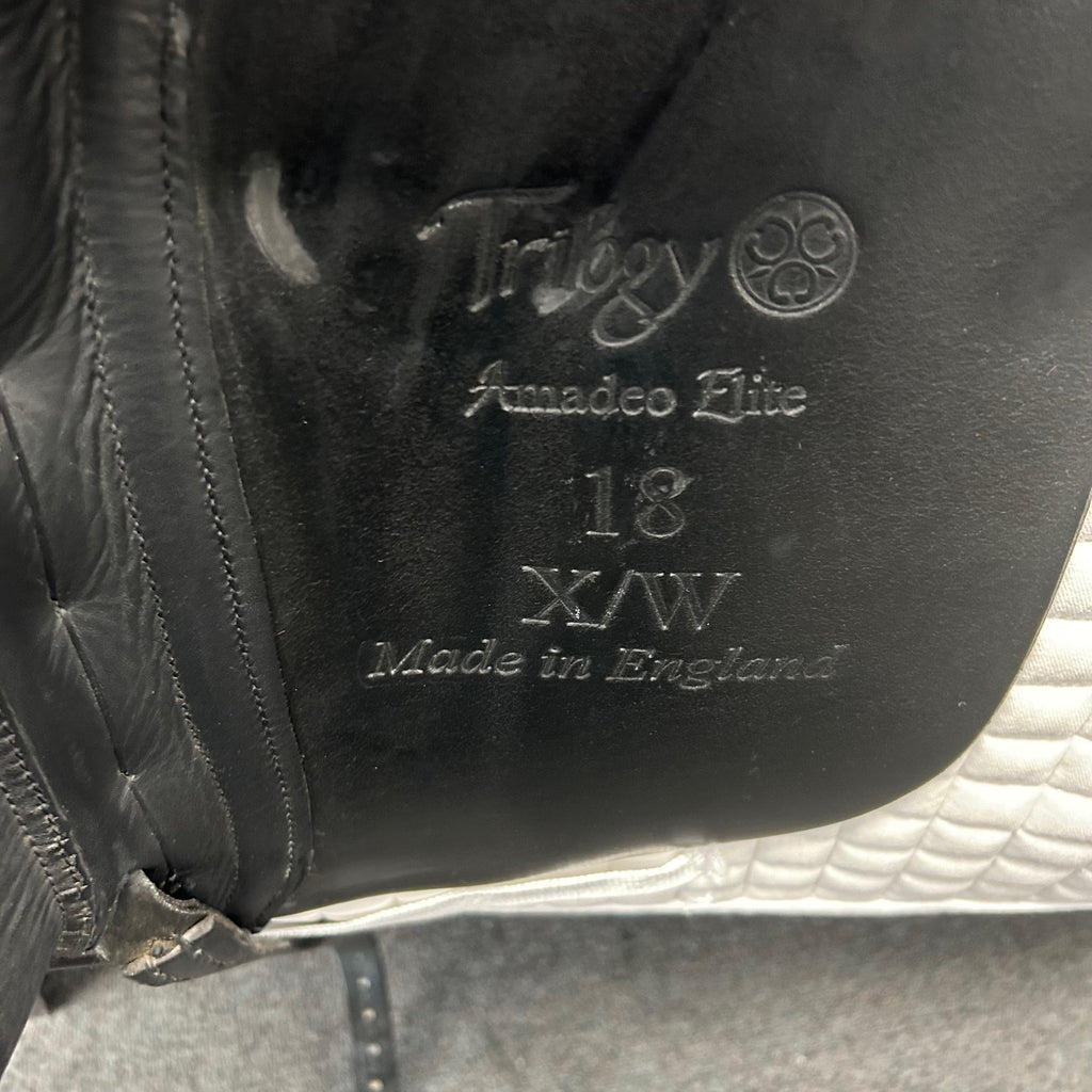 Used Trilogy Amadeo Elite 18" Dressage Saddle