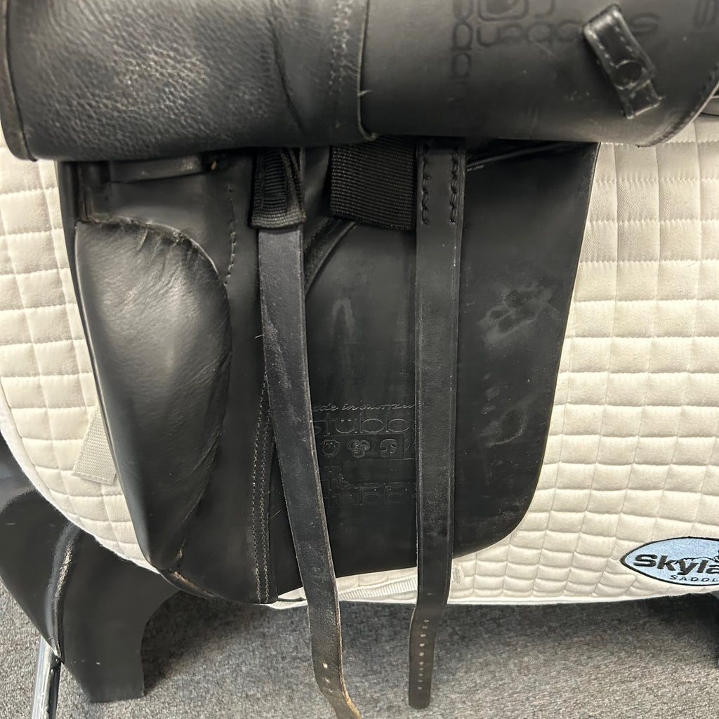 Used Stubben Aramis Deluxe Biomex 17.5"/31cm Dressage Saddle