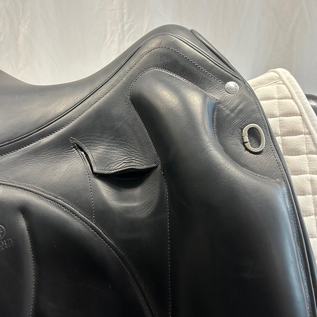 HOLD: Used Devoucoux Makila Lab 18" Monoflap Dressage Saddle