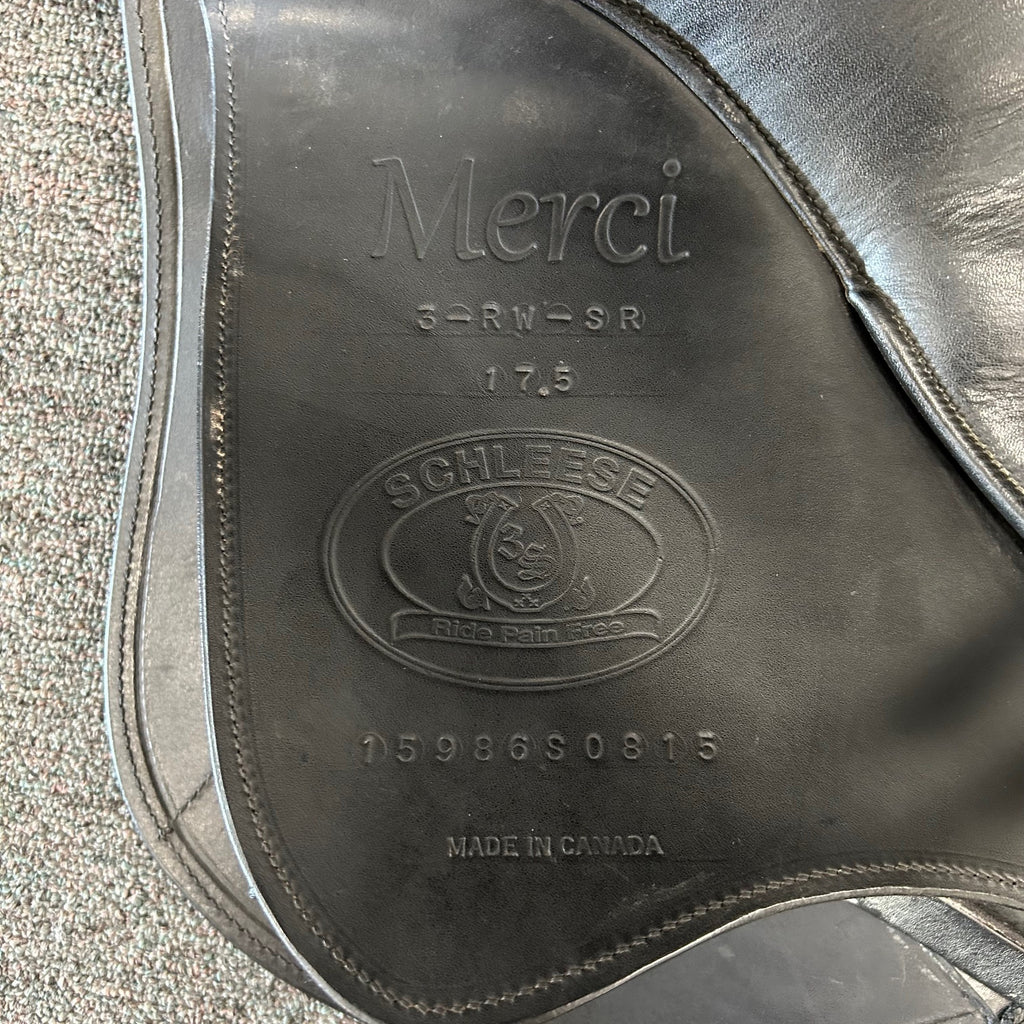 Used Schleese Merci 17.5" Jump Saddle