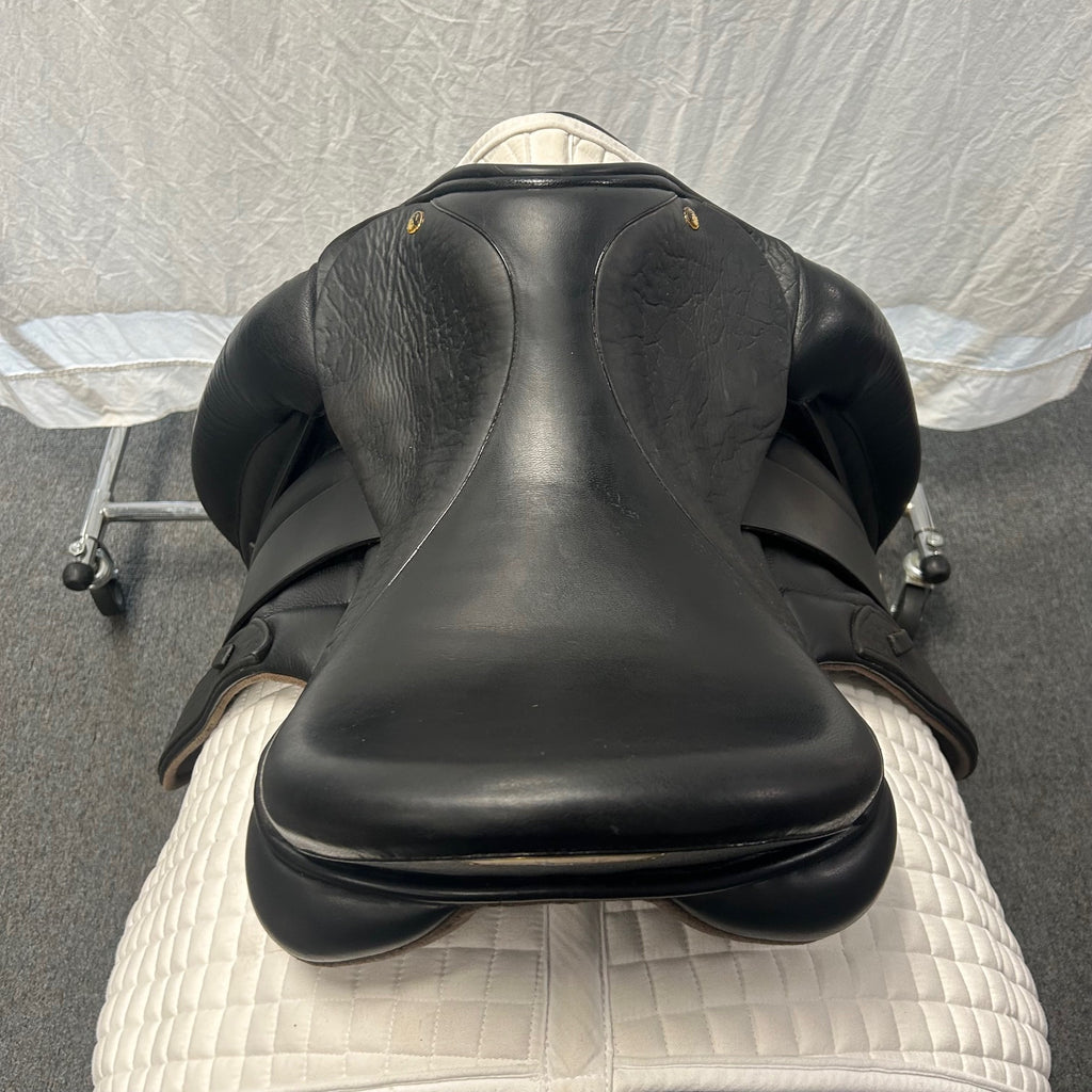 HOLD: Used Black Country Vinici 17.5" Dressage Saddle