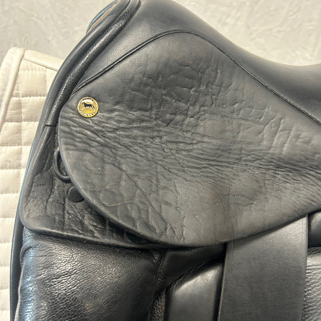 HOLD: Used Black Country Vinici 17.5" Dressage Saddle