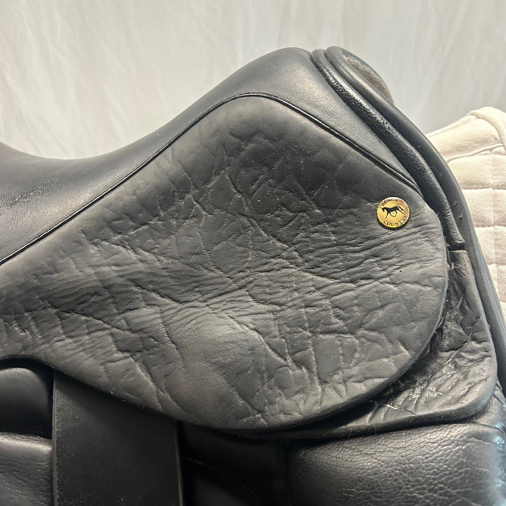 HOLD: Used Black Country Vinici 17.5" Dressage Saddle