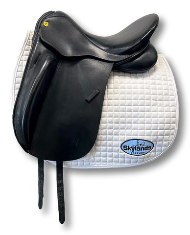 HOLD: Used Black Country Vinici 17.5" Dressage Saddle