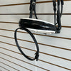 Comfort XS Patent Snaffle Bridle, Black Padding with Swarovski Fade Rocks