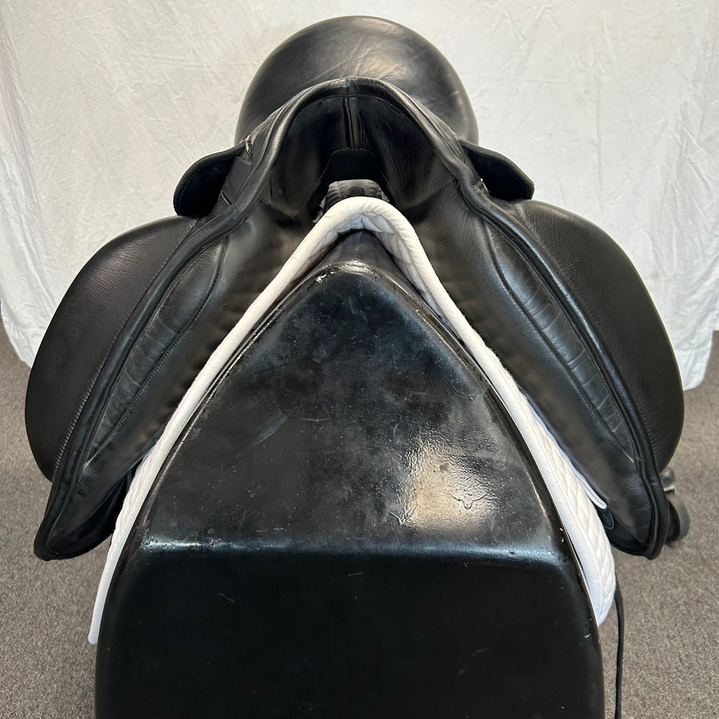 Used Custom Icon Star 18" Monoflap Dressage Saddle