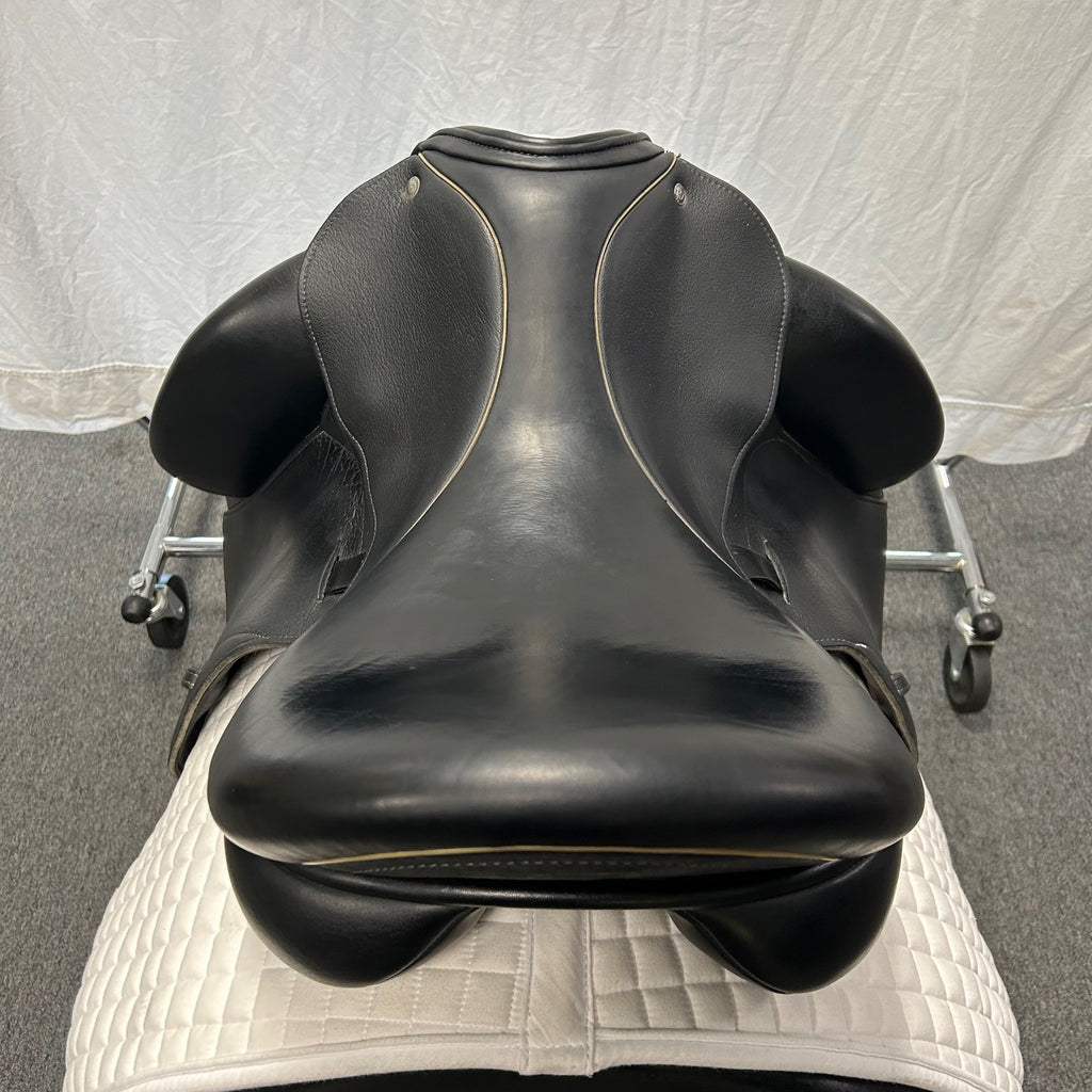 Used Custom Icon Star 18" Monoflap Dressage Saddle