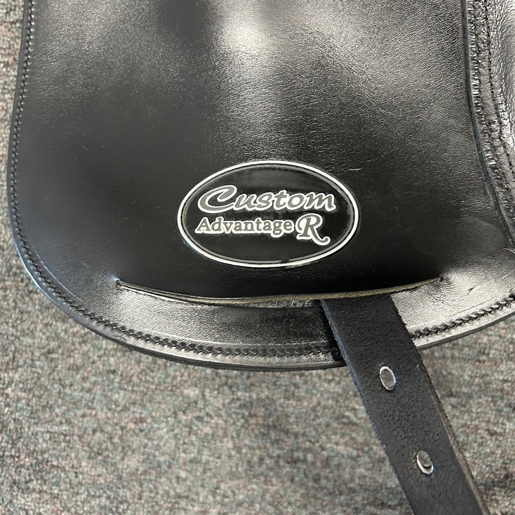 Used Custom Advantage R 17.5" Dressage Saddle