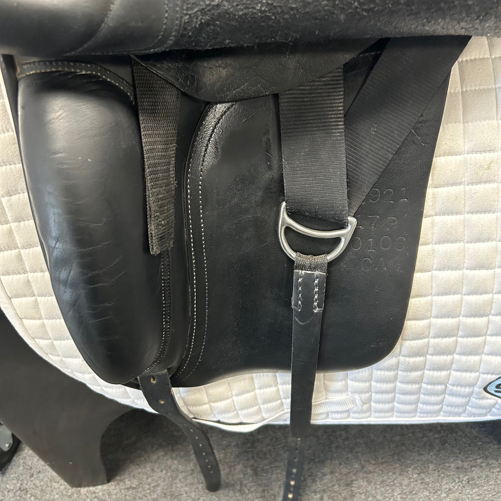 Used Custom Advantage 17" Dressage Saddle