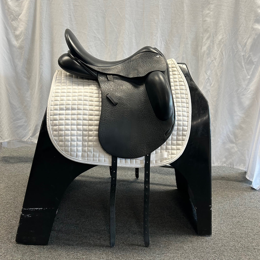 HOLD:  Used County Epiphany 17.5" Dressage Saddle