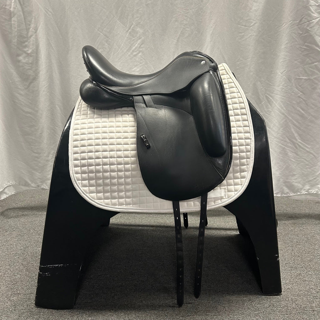 Used Custom Icon Star 17.5" Monoflap Dressage Saddle