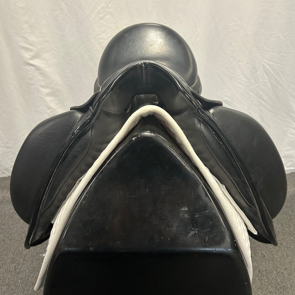 Used Custom Icon Star 17.5" Monoflap Dressage Saddle