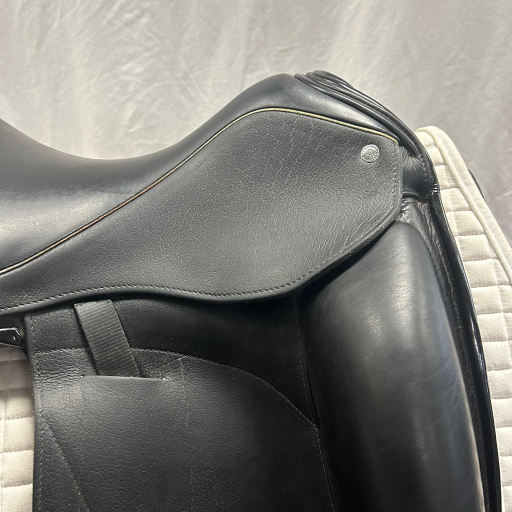 Used Custom Icon Star 17.5" Monoflap Dressage Saddle