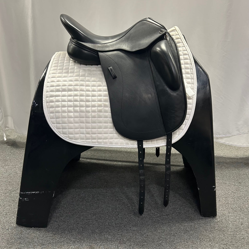 HOLD:  Used Veritas Unitas 17.5" Dressage Saddle