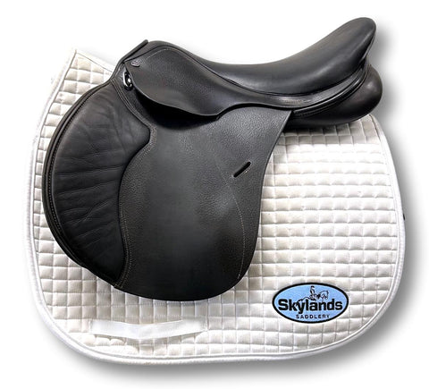 Demo Custom Saddlery Steffen's Advantage Monoflap 17.5" Dressage Saddle