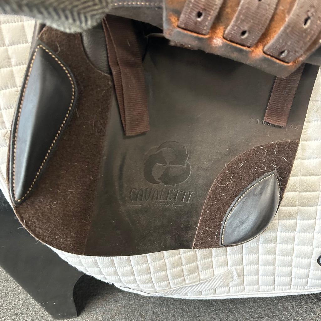 Used Cavaletti 17.5" Jump Saddle