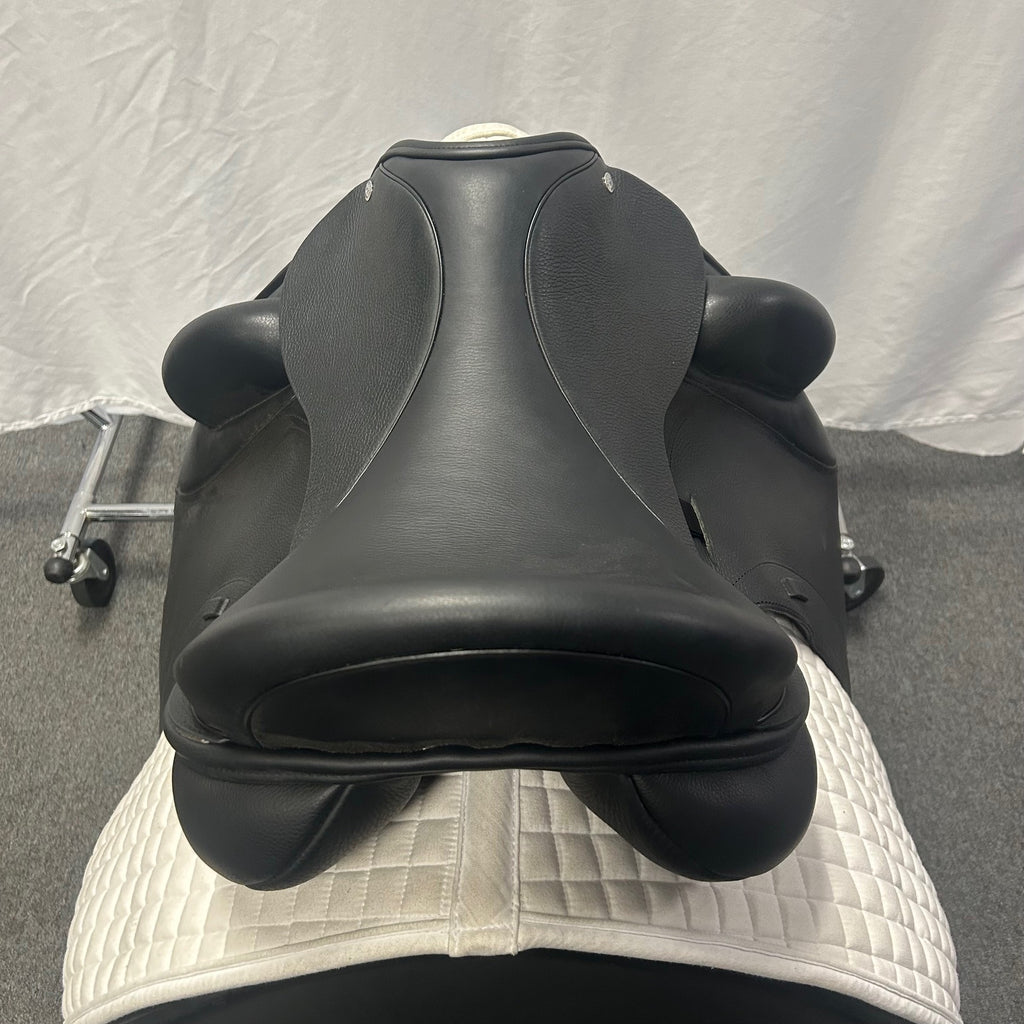 Demo Custom Saddlery Steffen's Advantage Monoflap 17.5" Dressage Saddle