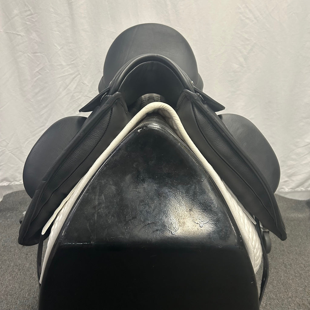 Demo Custom Saddlery Steffen's Advantage Monoflap 18" Dressage Saddle