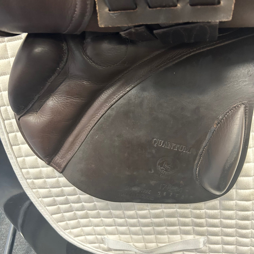 Used Black Country Quantum 17.5" Jump Saddle