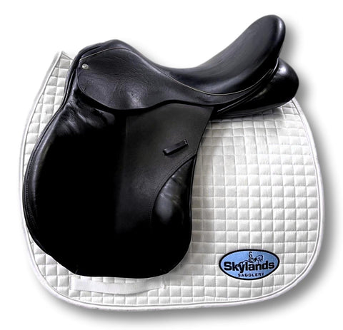 Used Hulsebos WB4 17" Dressage Saddle