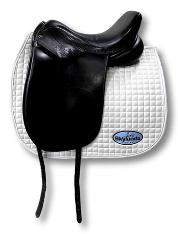 HOLD: Used Devoucoux Makila Lab 18" Monoflap Dressage Saddle